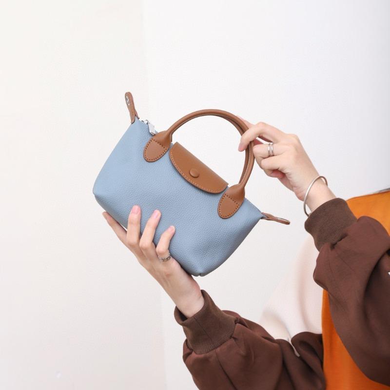 Wucifang Bags Crossbody Nieuwe Veelzijdige Mode Dames Schoudertas meer blauwe kleur