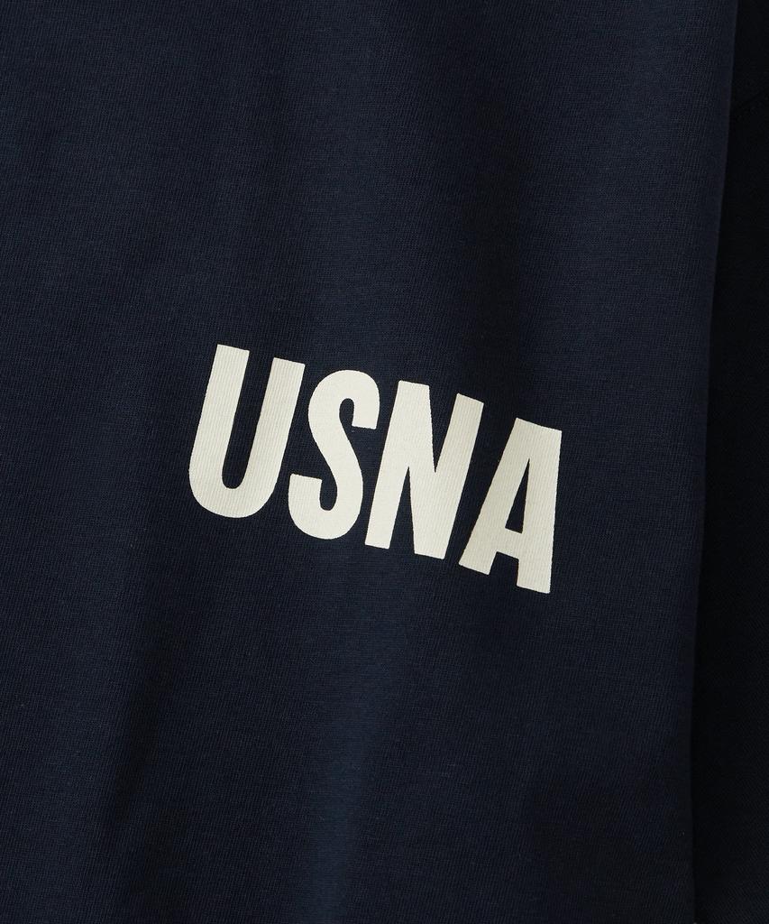 OUTSTANDING Mil Series Ringer Tee(Usna)_Navy