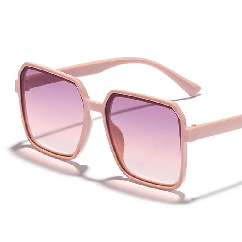 Square Sunglasses Women Men Men Vintage Brand Designer Fashion Sun Glasses Female Male Multicolor Mirror Gradient Oculos De Sol