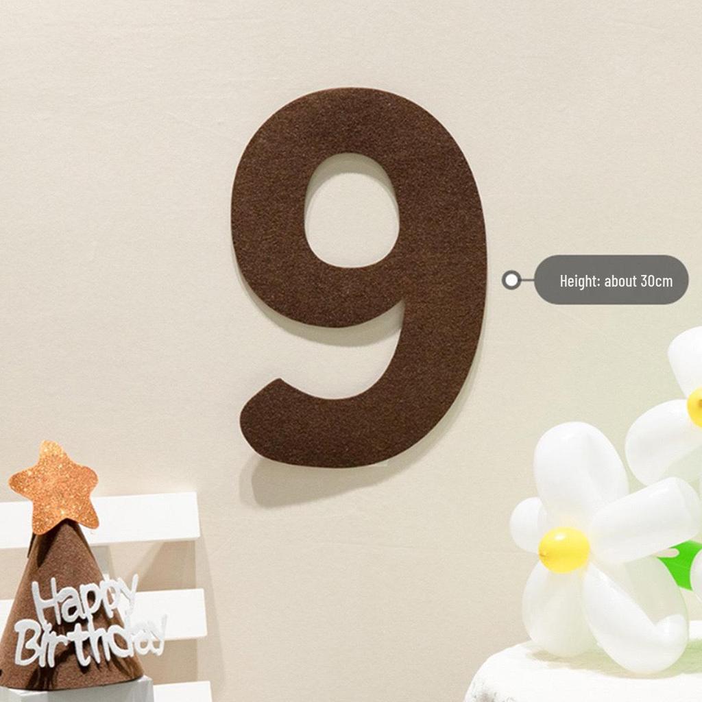 Non-Woven Fabric Birthday Banner for Children's First Birthday Celebration