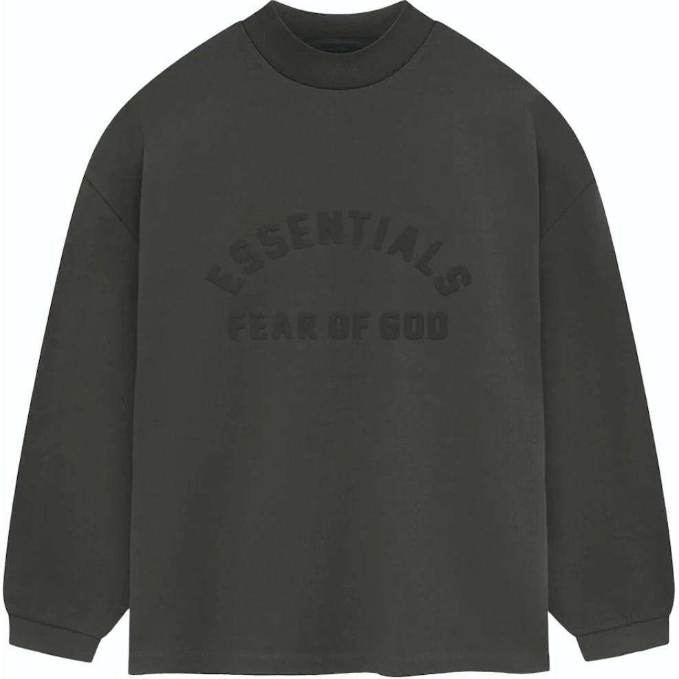 

Fear of God Футболка Essentials с длинным рукавом Ink Men Tops Black 125SP242010F S