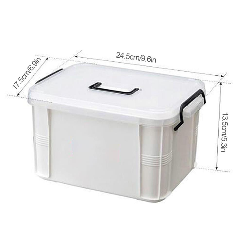 First Aid Kit Plastics Pouch Supplies Dust-proof Storage Cases Convenient Simple Style Household Supply Medical Case