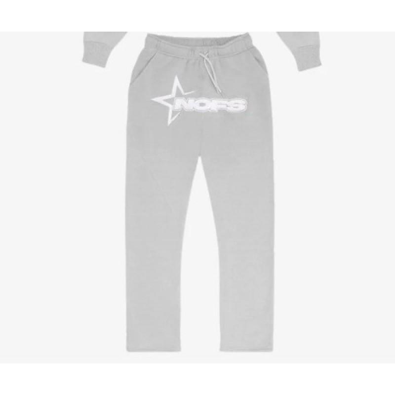 Hip Hop Streetwear Hoodie Pants Set Men Women - Embroidered Letter Print Loose Fit Long Sleeve Unisex Tracksuit