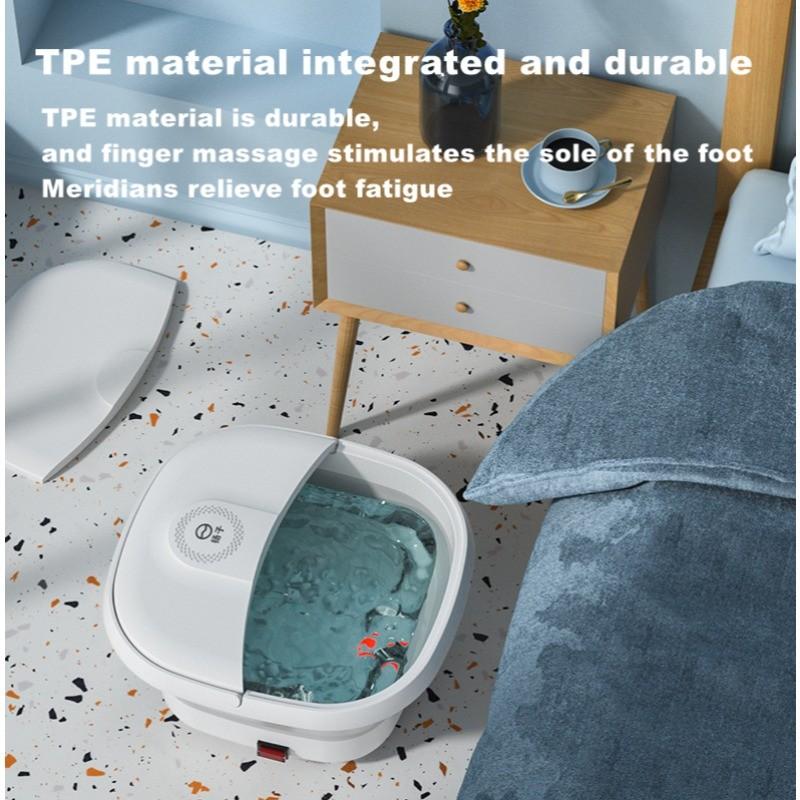 Electric Constant Temperature Foot Bath Tub Folding Foot Massage Bucket Full Automatic Heating Foot Spa Massager