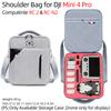 For mini 4 pro Bag Backpack for DJI RC2 Screen Protecor RC-N2 Protective Cover Hard Case for DJI Mini 4 pro Accessories