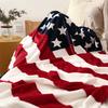 flag of the United States Printed Blanket for Sofa Travel Camping Living Room Office Conditioning Blanket for All Seasons Gifts