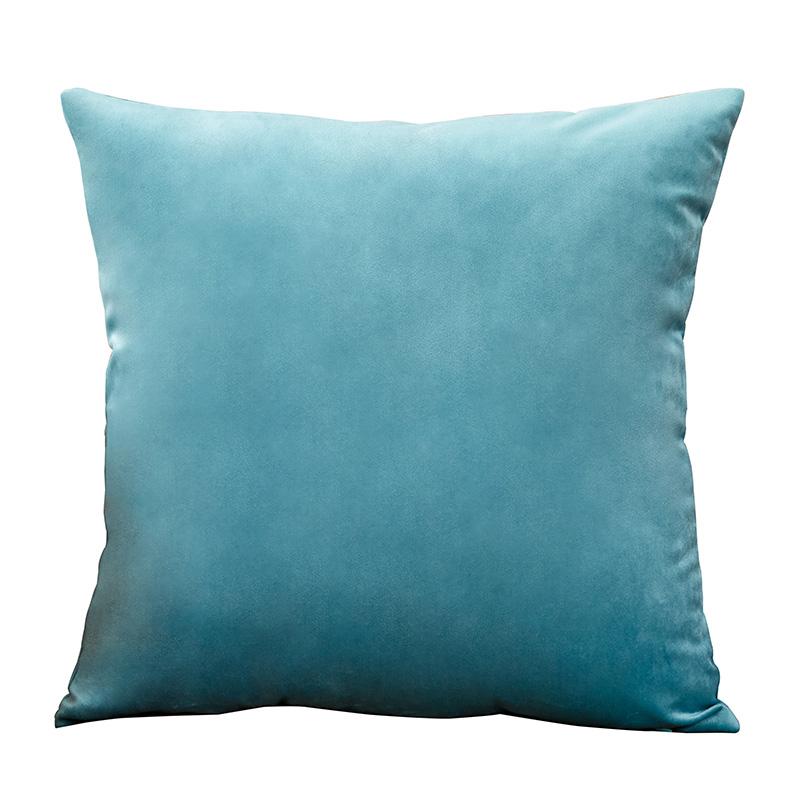 Federa per Cuscino in Velluto Blu Articoli per la Decorazione della Casa Cuscini Decorativi Creativi per Divano Letto Soggiorno Regali Personalizzati 40*40cm