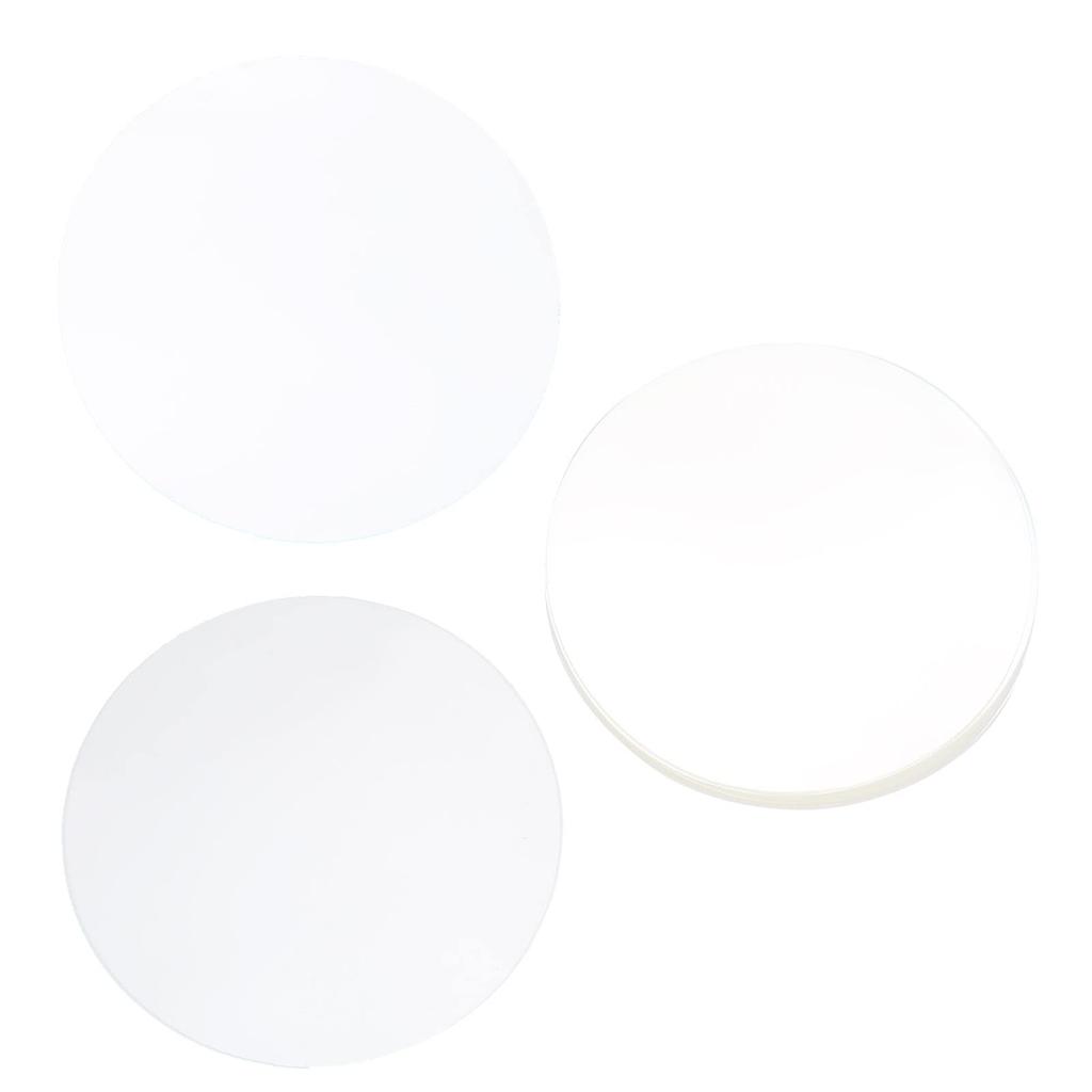 100er-Set 58mm Klare Ansteckerhüllen, Schutzfolie für Anstecker, Knöpfe, Abzeichen und Kühlschrankmagnete