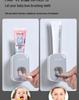 Yikoko Wall-Mounted Automatic Toothpaste Dispenser & Toothbrush Holder