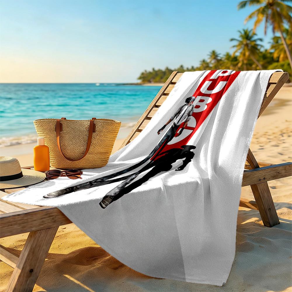 Pubg Mobile Beach Towel Super Soft Microfiber Quickdry Fabric Comfortable Lightweight Suitable for Swimming, Gym, Camping, Yoga Vacation