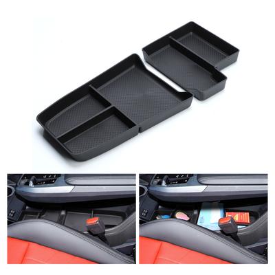 For 2025 2025 BMW X1 IX Center Console Tray Central Armrest Lower Layer Storage Box 2025 X2 IX2 Organizer Accessories Tidying