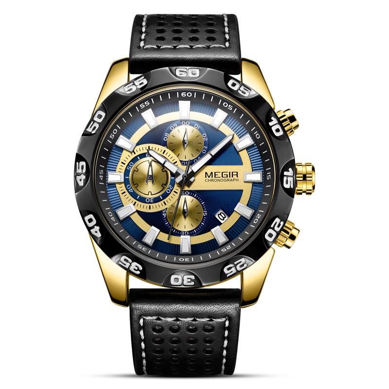 Genuine Men'S Watch Multi-Functional Fashion Sports Versatile Watc Quartz Watch 2096