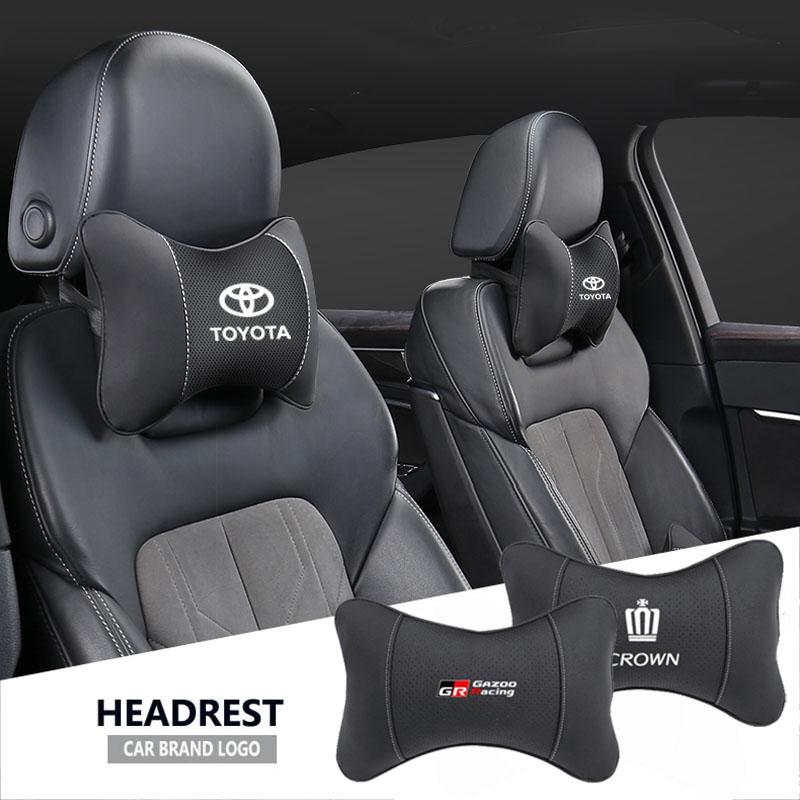 1 ks Polštářek na opěrku hlavy sedadla do interiéru auta pro Toyota GR 86 CHR Corolla Auris Yaris Prado RAV4 Camry Prius Alphard Crown Hilux