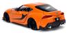 Jada Toys Fast & Furious Series 1/24 F&F (9) 2020 Toyota Supra Orange/Black (Han) Finished Product