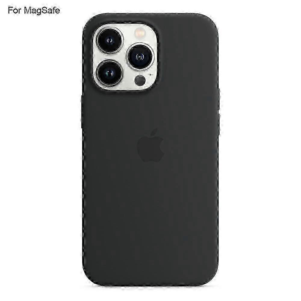 Etui na iPhone'a 15 Pro Kompatybilne z MagSafe Pokrowiec z Płynnego Silikonu B9v Ochrona Telefonu Z Obsługą Ładowania Indukcyjnego jinst1