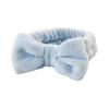 Plush Wrist Strap Face Wash Spa Bracelet Spa Bracer Absorbs Sweat Coral Fleece Waterproof Headband