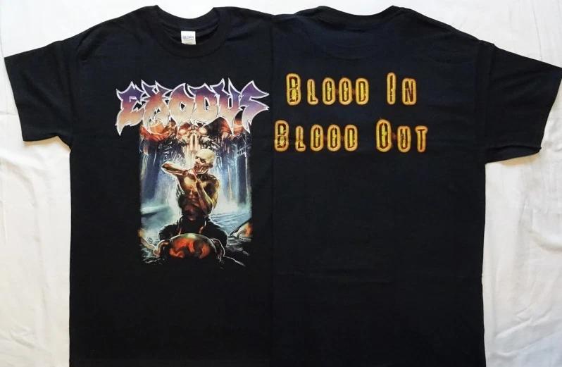 Exodus – Blood In Blood Out Album Era | Legendary Thrash Metal | T-Shirt 4XL