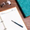 A4 Loose-Leaf Business Notebook with Detachable B5 Leather Cover – Large, Customizable Adult Diary