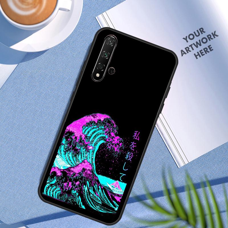 Great Wave Off Kanagawa Japan For Huawei Nova 3i 7i 8i 11 12i 10 9 SE Y60 Y61 Y70 Y72 Y73 Y90 Y91 P20 P30 Pro P40 Lite Case
