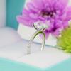1/2/3/4CT Radiant Cut Moissanite Engagement Ring GRA Certified   CopperHalo Diamond Wedding Bands for Women Jewelry