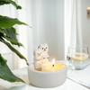Ceramic Candle Holder Candlestick Holder Cute Tea Light Candle Holder Multifunctional Animal Shaped Gifts for Family Friends