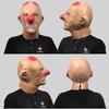 Scary Red Nose Clown Latex Mask For Halloween Party Costume Fun And Festivities