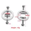 Stainless Steel Adjustable Nipple Clips - Erotic Nipple Stimulation, Breast Bondage Restraint, BDSM Fetish Toy for Women