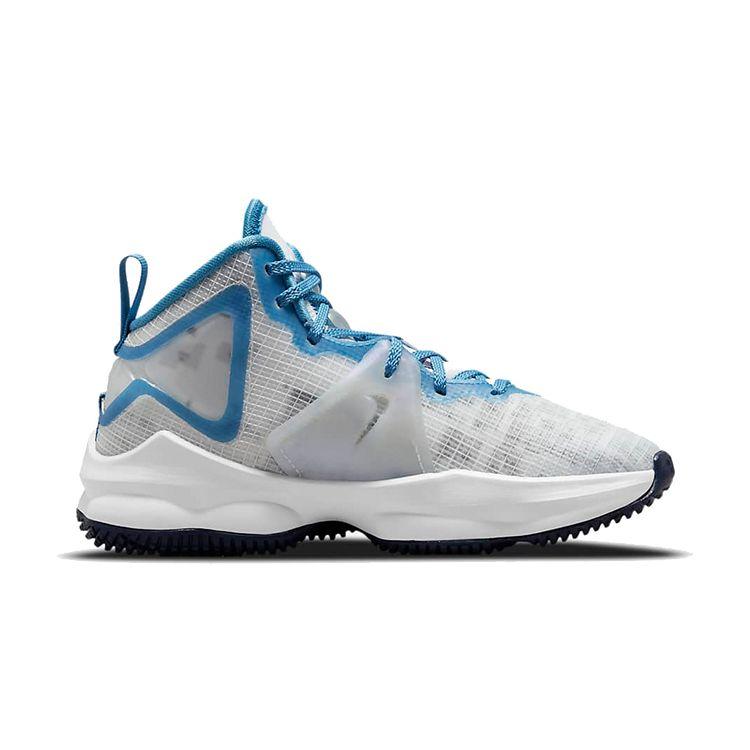 Space Jam x Nike LeBron 19 PS Tepláková souprava Dětské tenisky Bílá Modrá-Void Holandská-Modrá DD0421-100