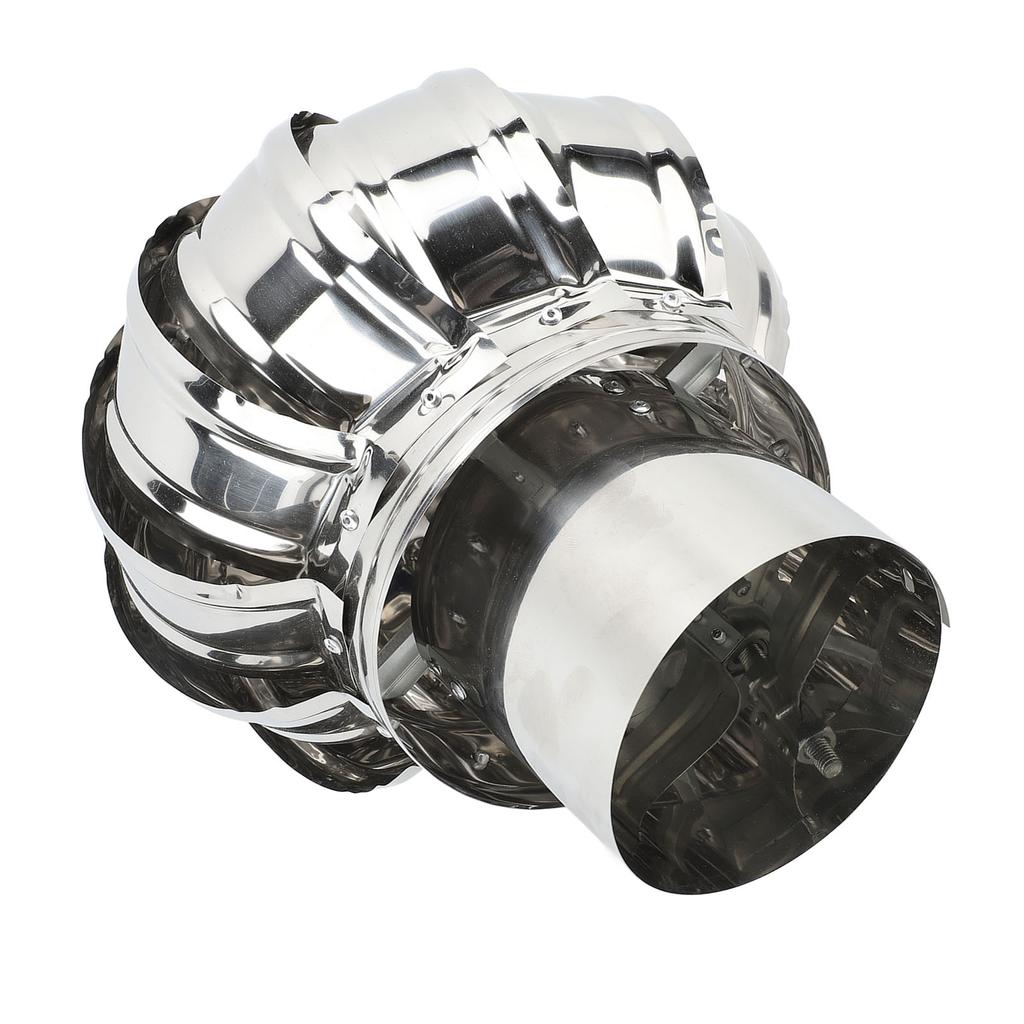 Kominová stříška Nerezová Ocel Rotační Prachotěsná Odolná proti Dešťové Vodě Odolná proti Zvířatům Kominová Stříška pro Domácí Střechu