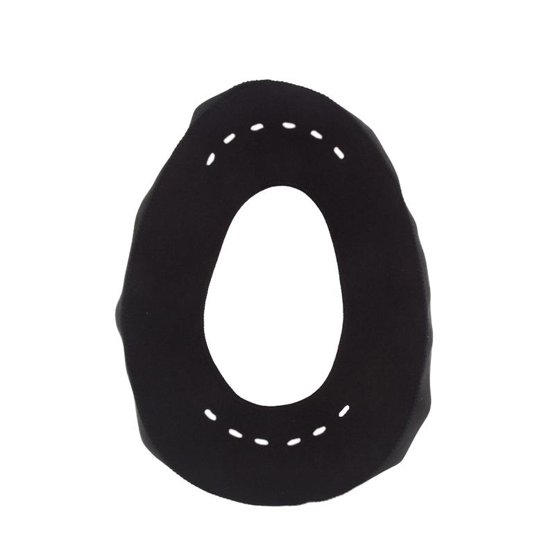 1PC Motorcycle Helmet Skirt Wrap-Around Helmet Bib Wind & Rain Bib Helmet Warm Bib Detachable Noise Blocker Short Type