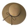 French Big Brim Straw Hat Women's Spring 2026 New Holiday Style Seaside Sun Hat Foldable Sun Hat Tide