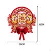 Chinese Year Decorations Stickers Lunar Window Cling Wall Decal for Spring