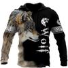 2023 Nuovo Amore Caccia al Cinghiale Stampa 3D Felpa con Cappuccio Oversize da Uomo Animali Unisex Street Casual Abbigliamento Sportivo