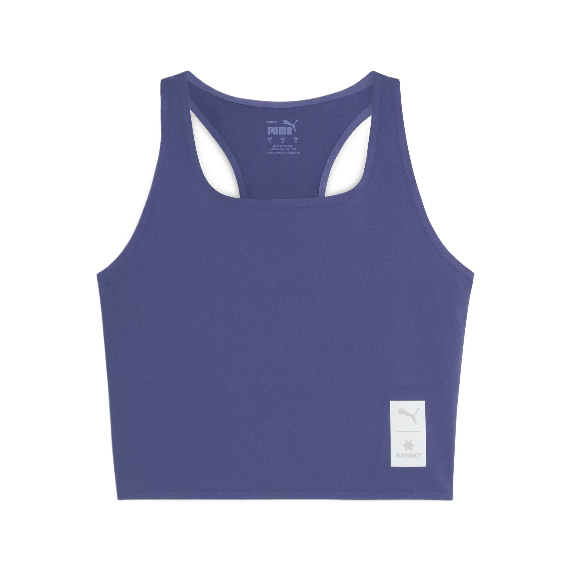 

Puma X Saysky Collaboration Simple Stylish Versatile Sports Tank Top Women Tops Light-Blue 52683946 S