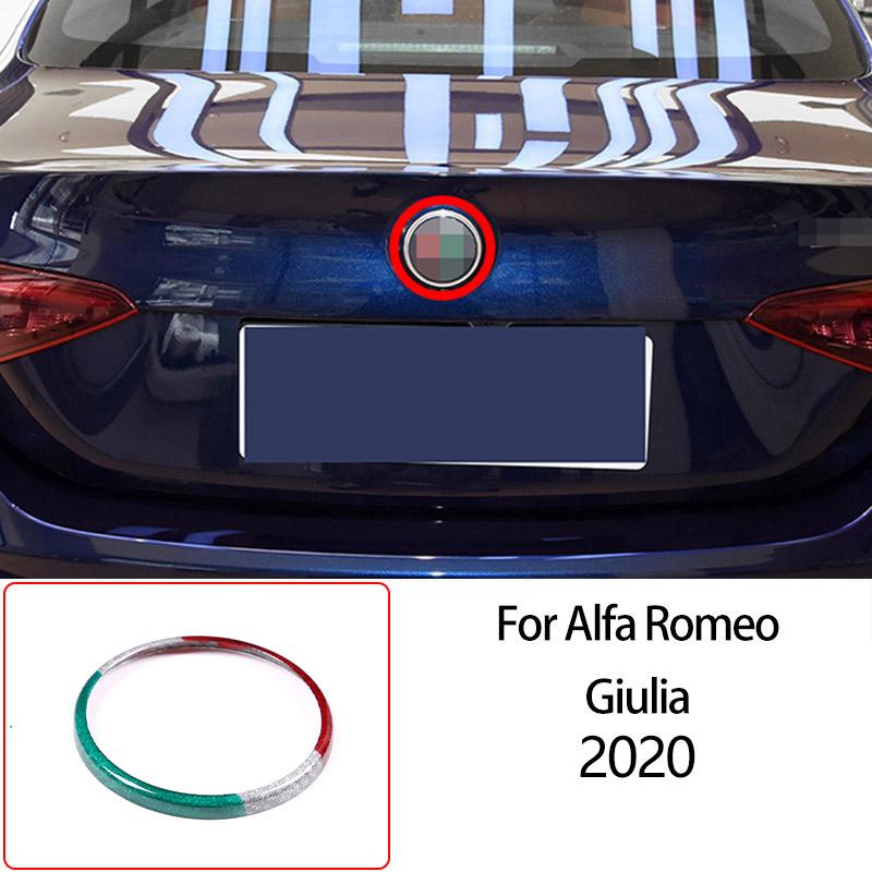 

For Alfa Romeo Giulia 2017-2026 Real Carbon Fiber Car Interior Center Control Panel Door Decoration Sticker Car Accessories