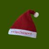 Festive Elk Antler Stripe Embroidery Santa Claus Christmas Hat Cotton Hat Girl Hat New Year Cap