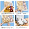 10 Pack Travel Storage Bags for Clothes, Clear Reusable Bags Plastic Ziplock Bags  Luggage Organizer Pouch for Clothes Towels