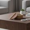 Solid Wood Storage Box Snug Lid Round Lifting Strip Cylindrical Wooden Jar