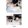 Women's baseball cap, student style, fleece-lined, thickened cap