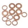 2 Set 3 Cylinder Injector Seal Kit Compatible with Kubota D750 D850 D950 Engine Valves 6 Engine Stroke 70mm Copper Washers