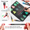 Shuttle Art Acrylic Dot and Fine Tip Twin Pen 36 and Metallic for Writing On and Perfect for DIY and Art Markers, Set, Colors, Water-Based,