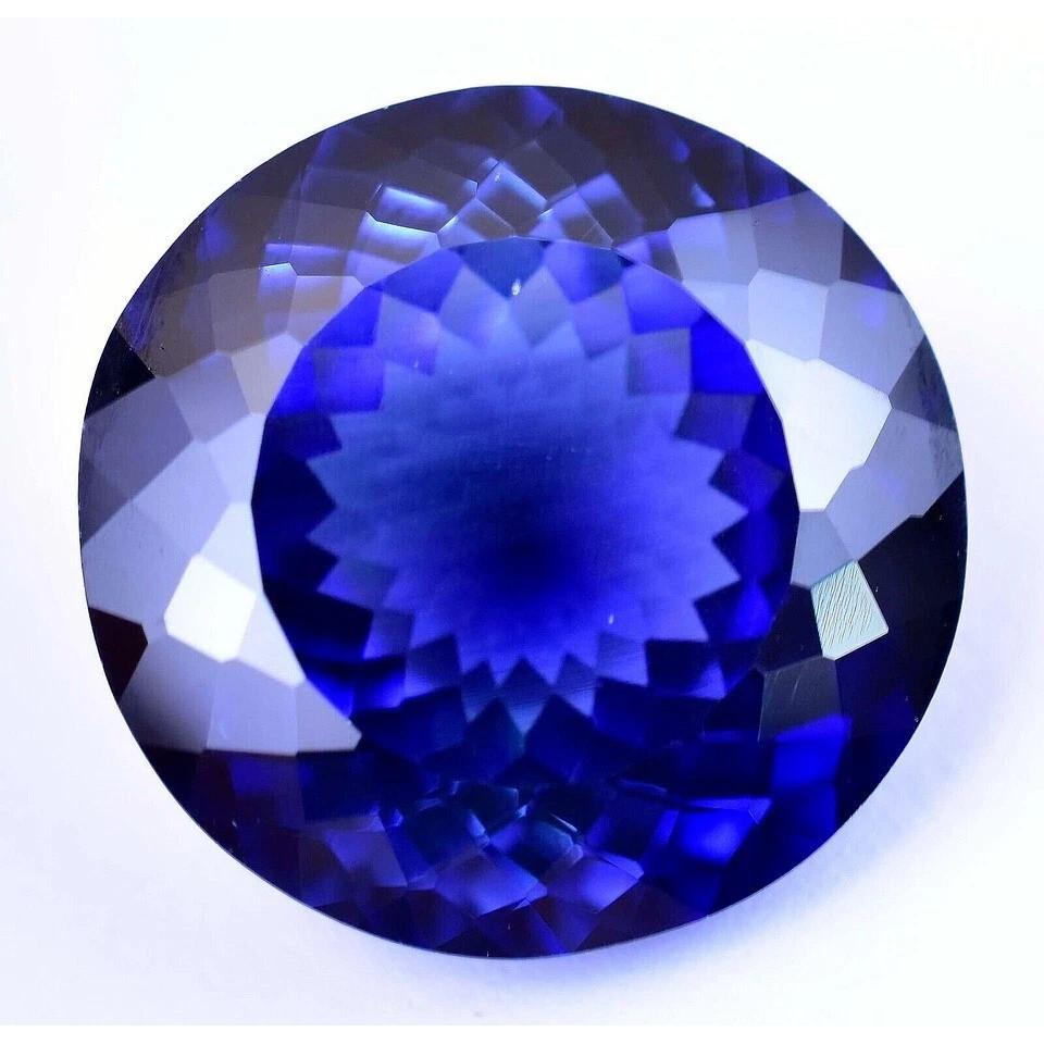 Tanzanite Blue Tanzania Natural 84-85 Ct Round Cut Beautiful Certified Gemstone