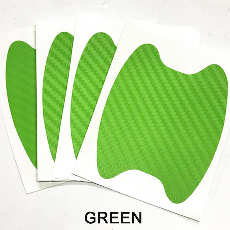 Univerzální samolepka na misku kliky z uhlíkových vláken pro BMW E46 E60 E87 E90 F10 F30 Golf 4 5 6 7 Fiat 500 Peugeot 206 207 208 Passat