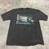 Larry June's Marktbesuch 2023 Bio Größe L Merch Konzert T-Shirt Selten Vintage Gewaschen Vielseitig Mann Streetwear Leicht