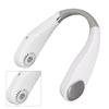 Neck Fan Bladeless 3 Speeds USB Charging 3000mAh Battery Quiet Hands Free Ambience Light Face Fan for Office Travel