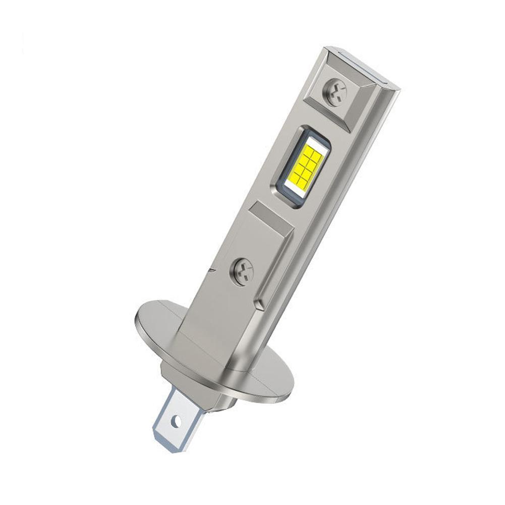 

1 шт. H1 H3 H7 автомобильная светодиодная лампа для фар 50 Вт CSP автомобильная фара без вентилятора авто диодные противотуманные фары 12 В 6000 К H1