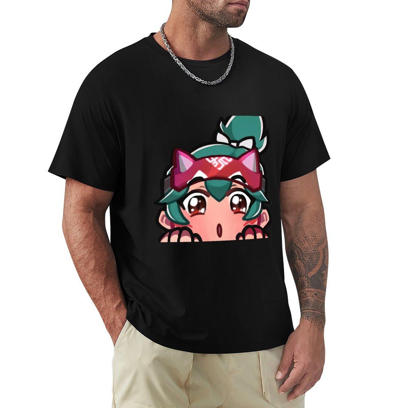 

Kiriko Cute TShirt new edition custom shirt blacks luxury tshirt t shirts for men cotton 4XL