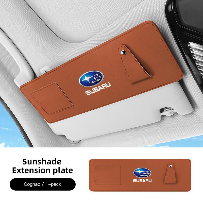 Keychain Car Sun Visor Extender Anti-glare UV Retractable Sun Shield Multifunctional Accessorie For Subaru STI XV Forester BRZ ysi8