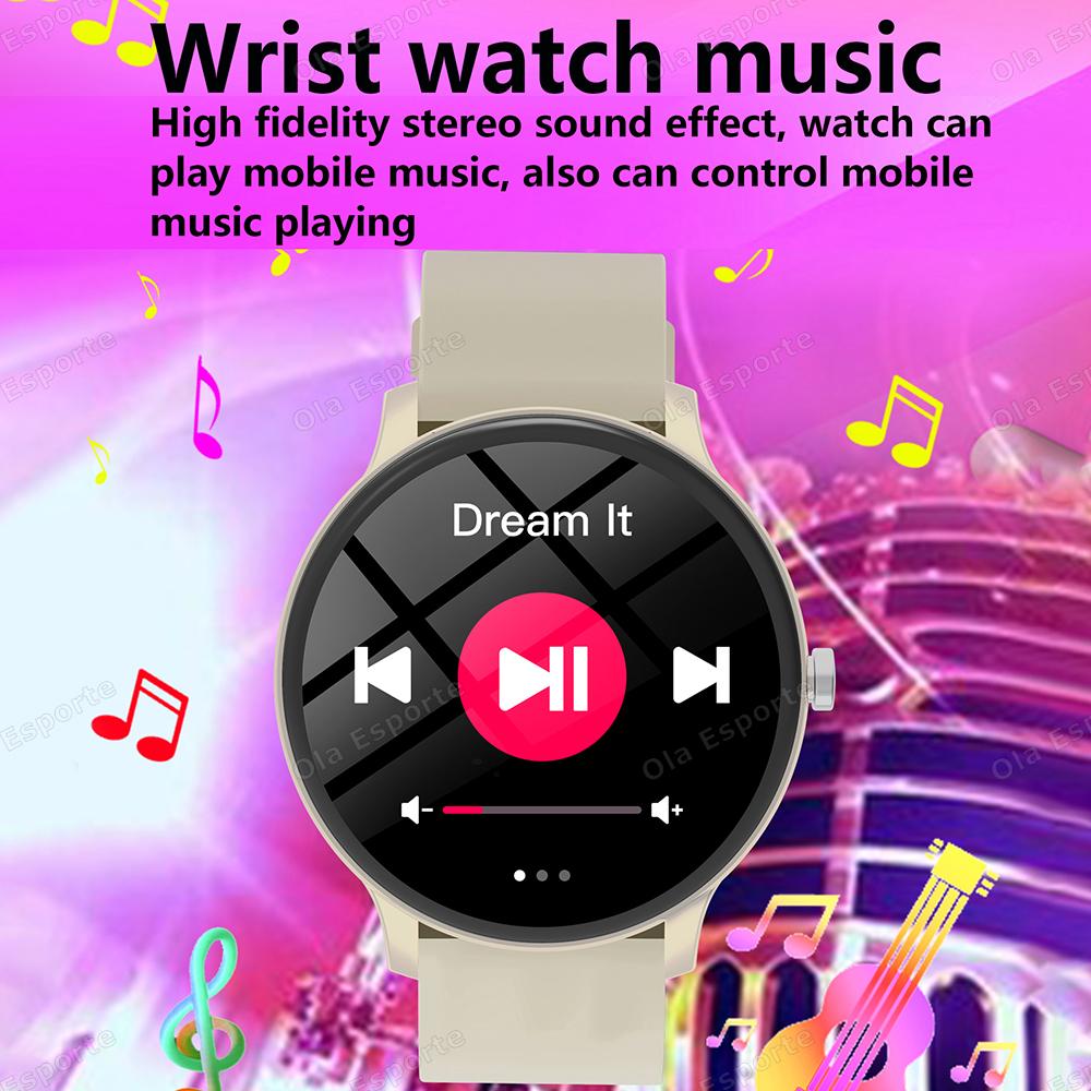 Smartwatch 1,50-Zoll HD-Bildschirm Bluetooth-Anruf Benachrichtigung IP68 Wasserdicht Multi-Sport-Modus Smartwatch Herren Damen