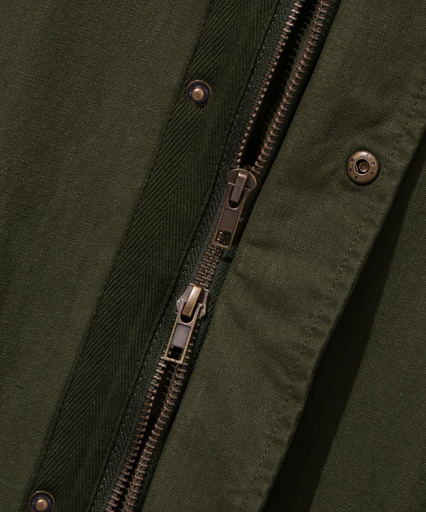 AGOD Washed Canvas Field Jacket [Khaki]